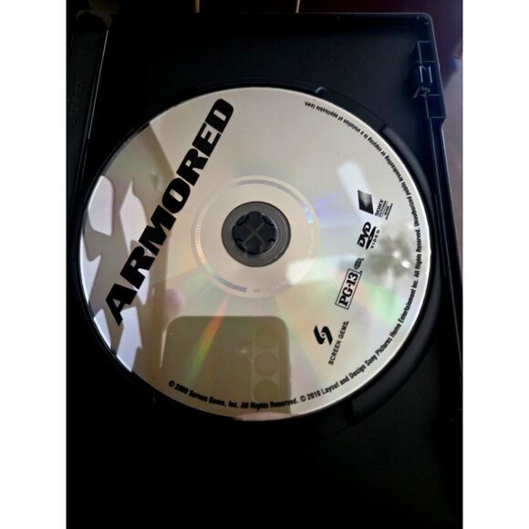 Armored DVD 2009 Matt Dillon Jean Reno Laurence Fishburne Heist Thriller Drama - Picture 3 of 3